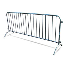 Crowd Control Guide System Galvanized Barriers Temporary Safety Fence Queue Line Orange Yellow Red Colorful